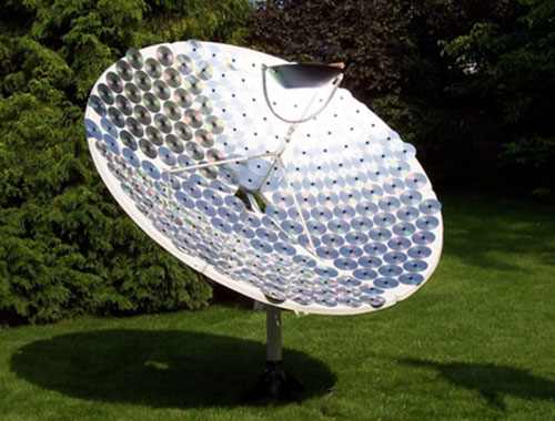solar concentrator mock up