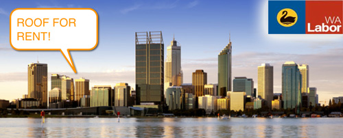 perth at dusk