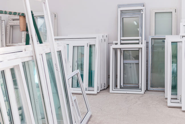 stacked uPVC windows