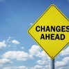 changes ahead sign