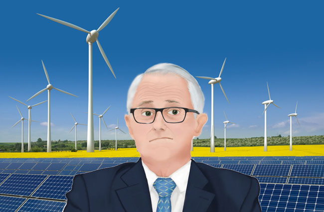 marcom turnbull and renewable energy
