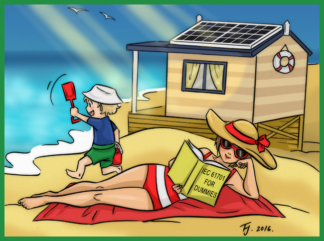 beach house with solar