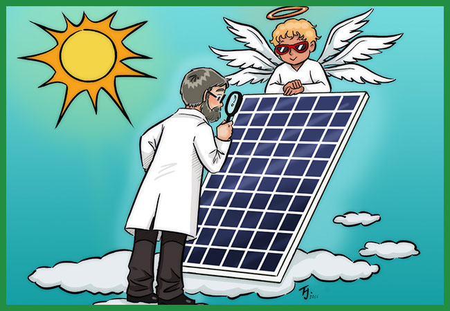 seraphim solar panels being reviewed by Ronald