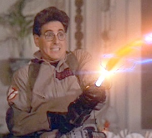 "Who ya gonna call?" "We didn't call you, Egon. We said Ergon."