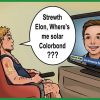 elon musk on tv