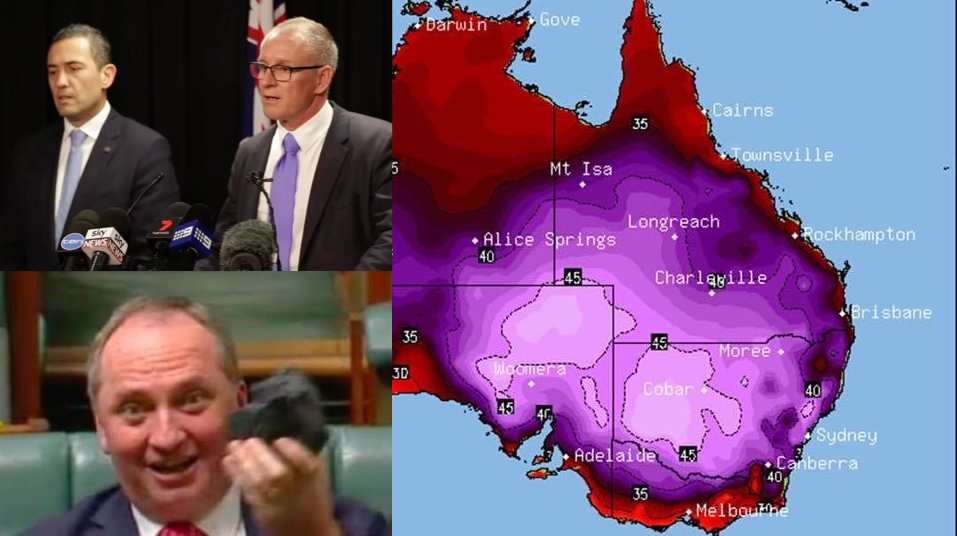 Barnaby Joyce Coal Heatwave