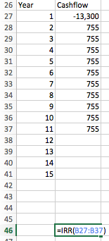 excel screen