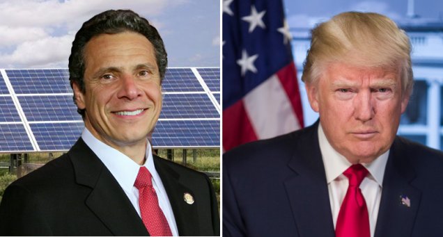 New York state wind and solar power