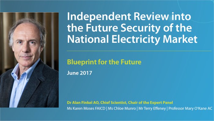 Finkel Review - Energy In Australia