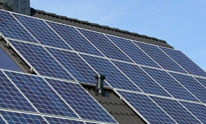 Plumbing vents and solar power systems