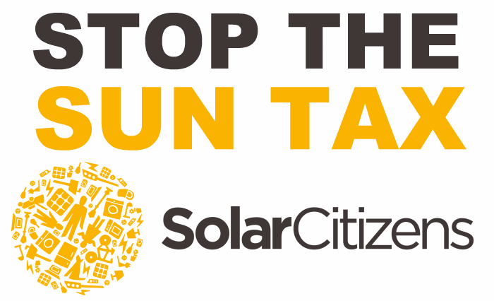 Solar tax in Australia?