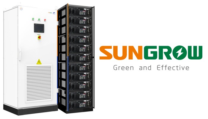 Sungrow solar and battery storage