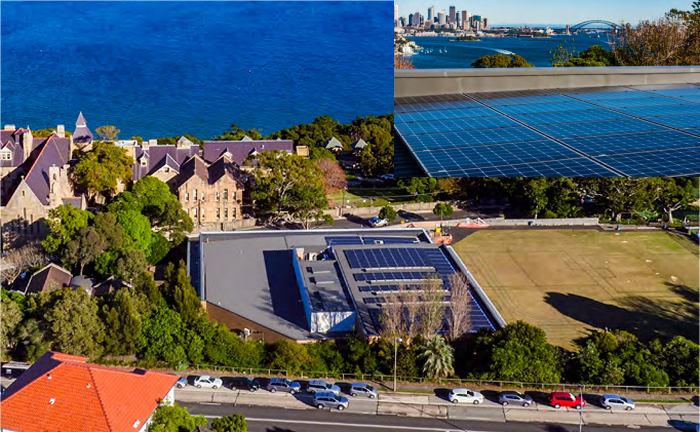 Kincoppal-Rose Bay School solar installation