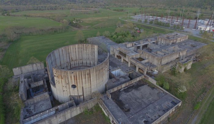 abandoned nuclear power plant