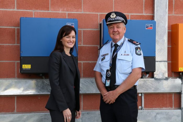 Solar powered police stations in Queensland