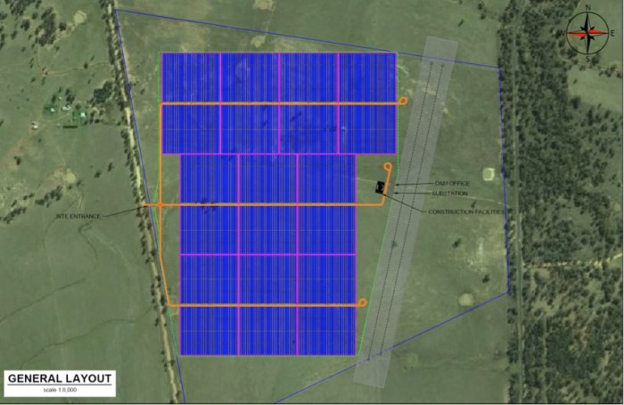 Large scale solar power in NSW