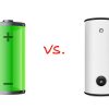battery vs hot water cylinder
