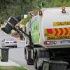 Waste collection truck - hydrogen, solar, wind