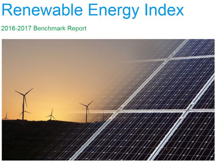 Renewable Energy Index 2016-17 Benchmark Report