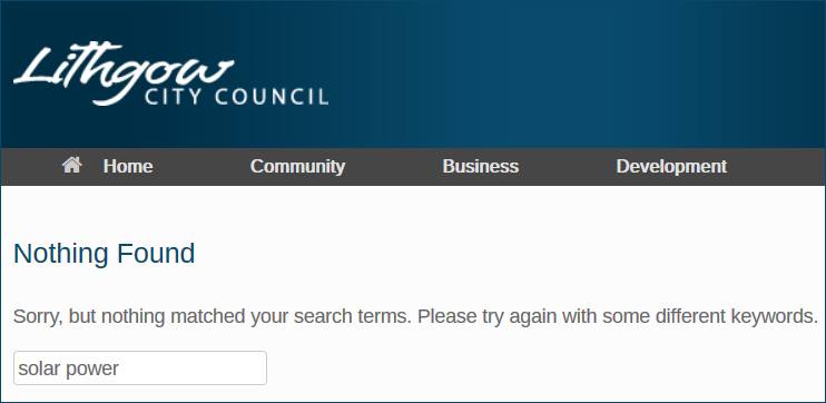 Solar power - Lithgow City Council