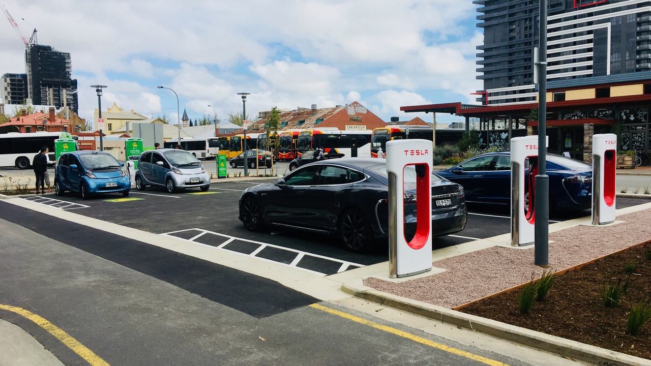 Tesla Superchargers