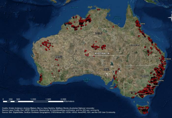 pumped hydro storage potential in Australia