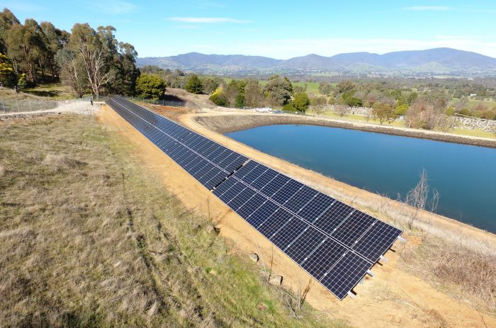 Solar + storage at Yackandandah