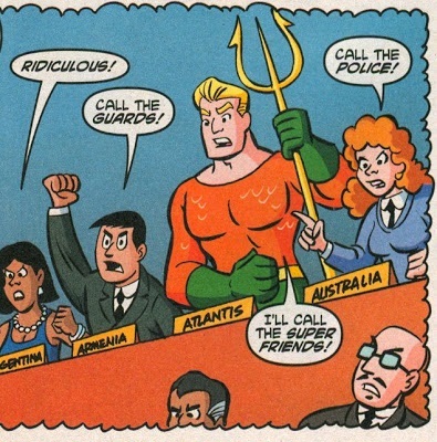 Aquaman in the UN