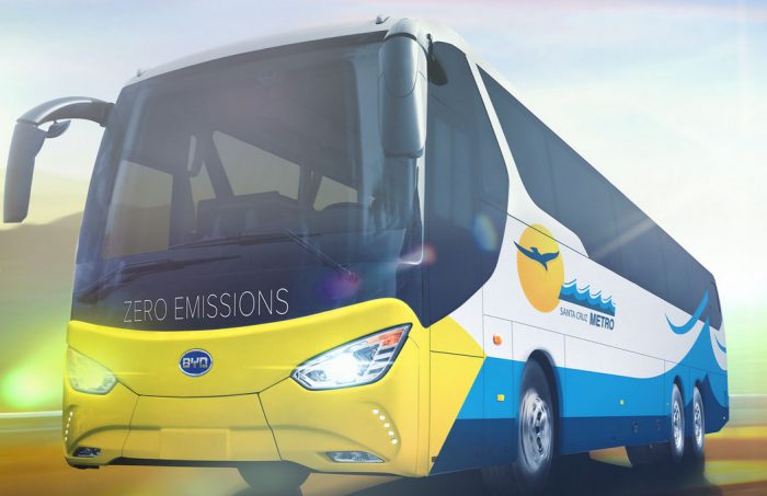 BYD electric bus