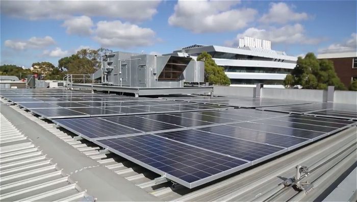 Monash University - solar power system