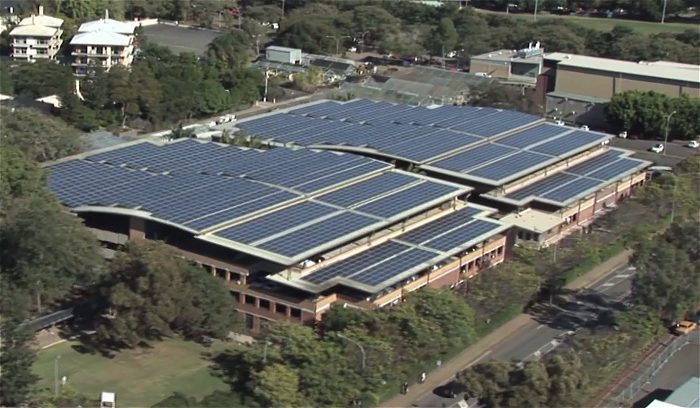 Rooftop solar power - UQ