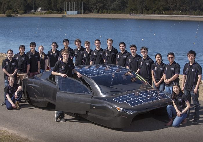 Sunswift's Violet Solar Car