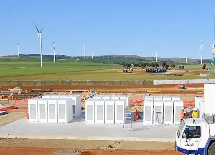 Tesla Powerpack battery installation - Jamestown South Australia