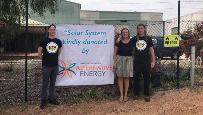 solar power donation