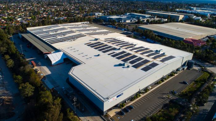 Australia Post solar power system