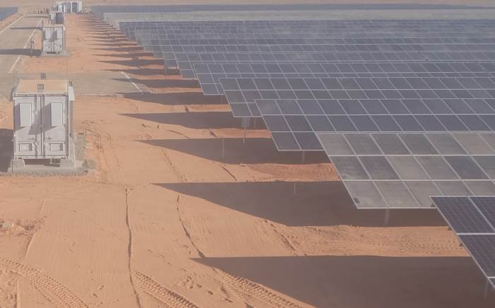 dust on solar panels