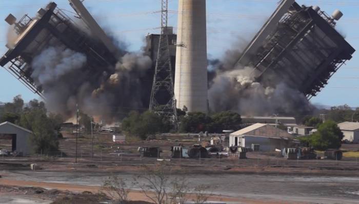 Northern Power Station demolition