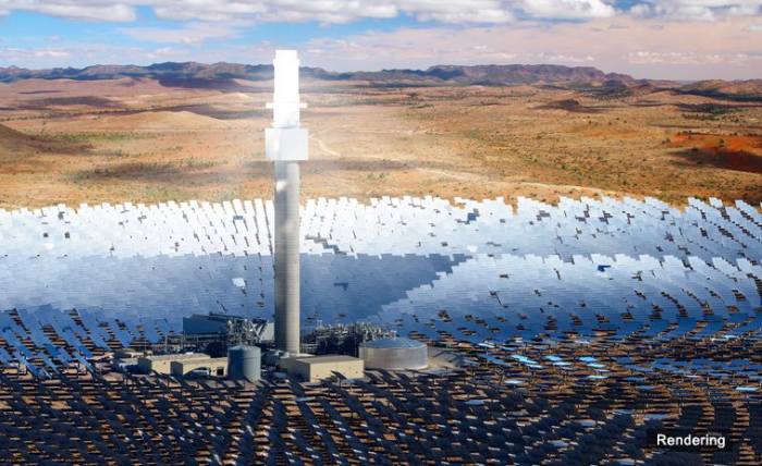 Aurora solar thermal power plant