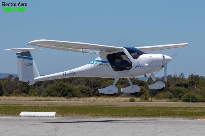 Pipistrel Alpha Electro electric plane - Australia