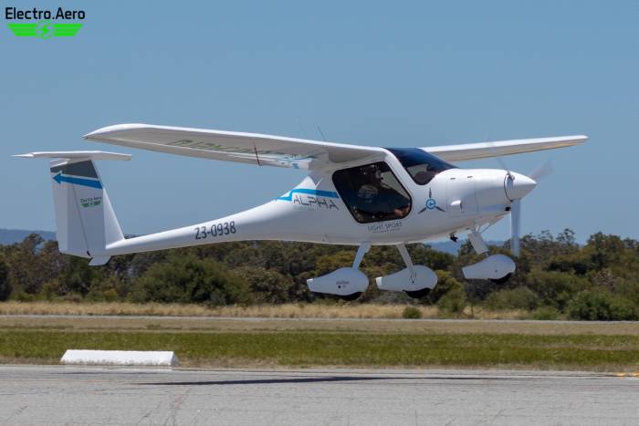 Pipistrel Alpha Electro electric plane - Australia