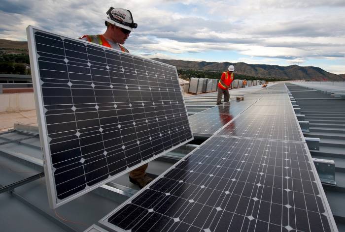 Australian solar energy electricity generation