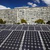 Solar panels at Monash University, Melbourne