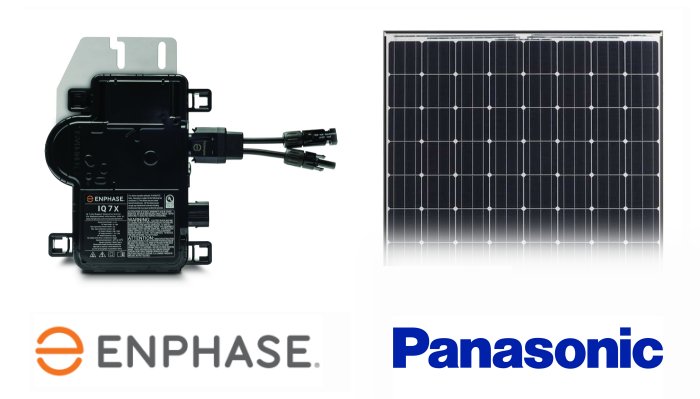 Panasonic Enphase AC solar panel