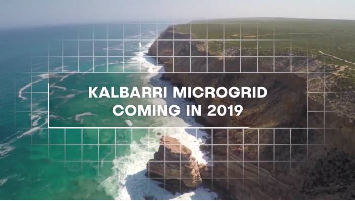 Kalbarri renewable energy microgrid project