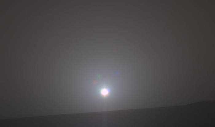 Martian dawn - mars rover