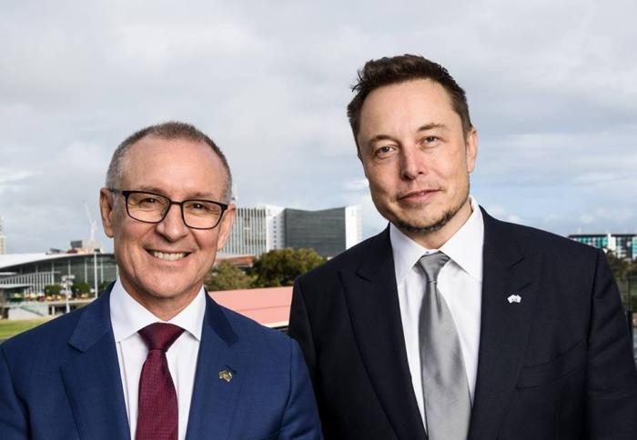 Elon Musk and Jay Weatherill - Virtual Power Plant