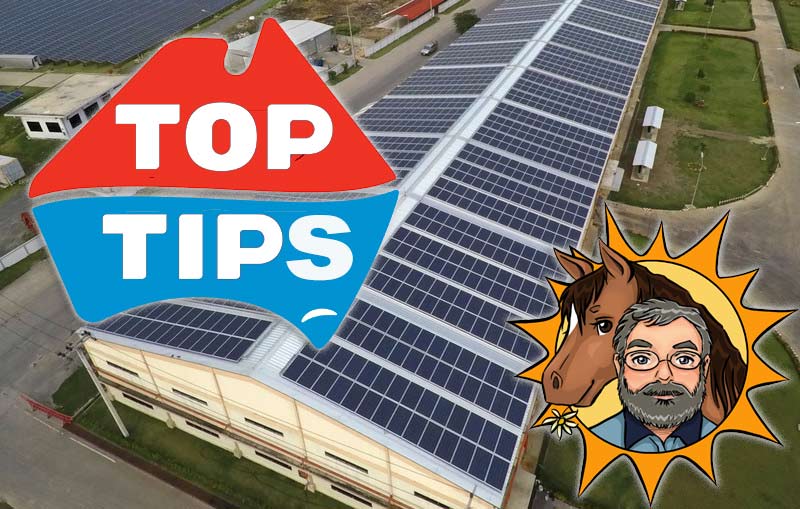 commercial solar tips