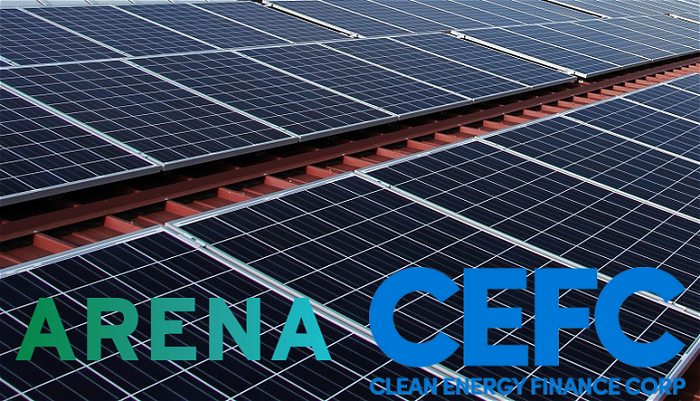 ARENA and CEFC - solar and battery storage