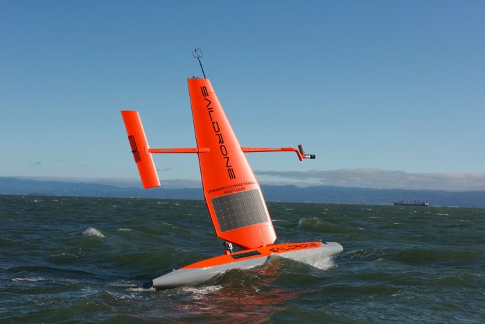 Saildrone - wind and solar power