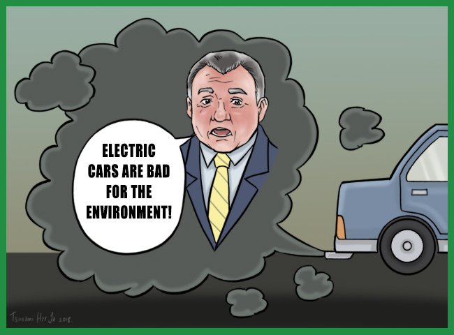 Craig Kelly on electric cars